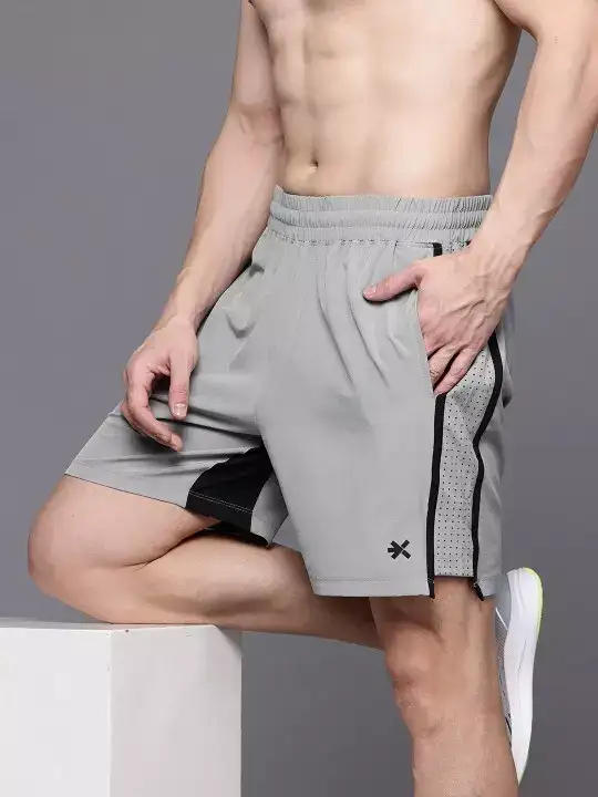 Image for HRXbyHrithikRoshan-MenSelfDesignSportsShorts