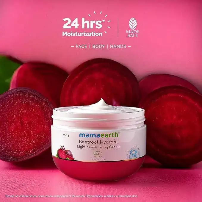 Image for MamaearthBeetrootHydrafulLightMoisturizingCream