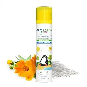 Image for MamaearthBabyRichMoisturizingUltraLightSunscreen.