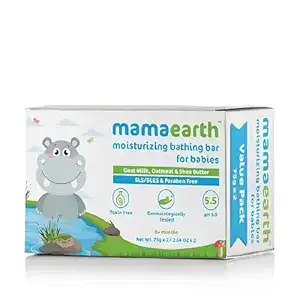 Image for MamaearthMoisturizingBabyBathingSoapBar.