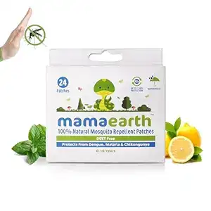 Image for MamaearthNaturalRepellentMosquitoPatchesForBabies.
