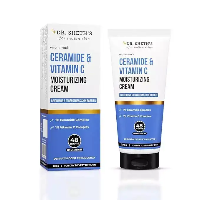 Image for Dr.Sheth'sCeramide%26VitaminCMoisturizingCream