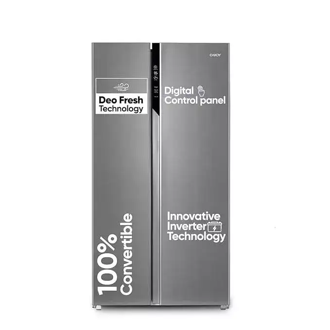 Image for Candy602LFrostFreeSidebySideRefrigerator