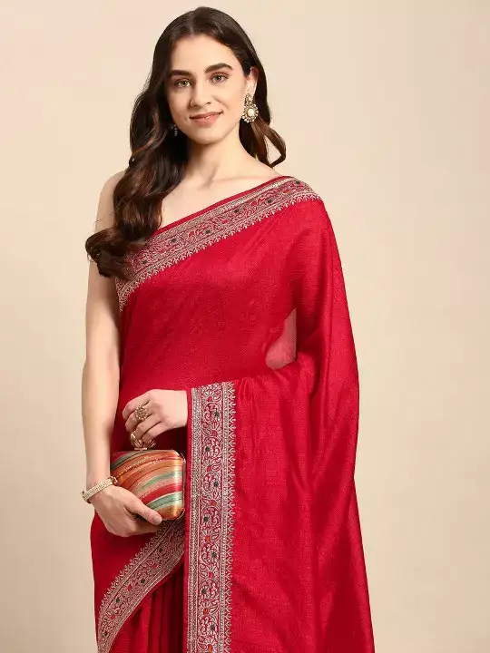 Image for Kasee-EmbroideredArtSilkSaree