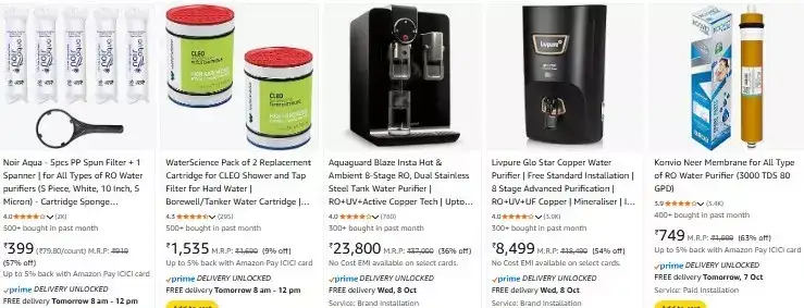 Image for WaterPurifiersandAccessories