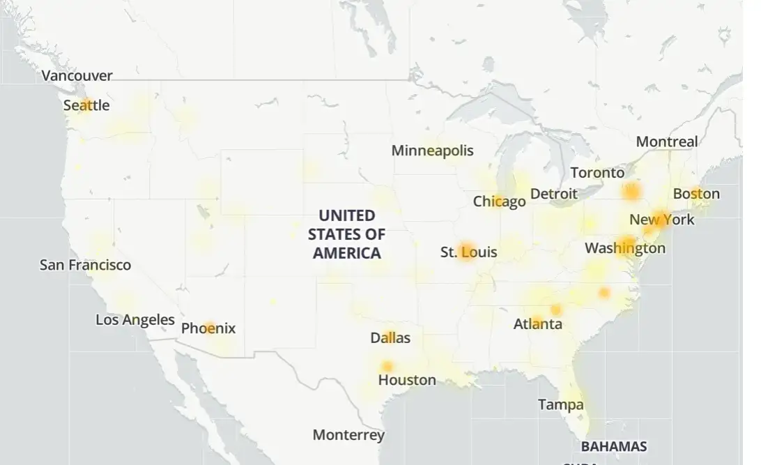verizon outage map: Verizon outage map shows where service is down ...