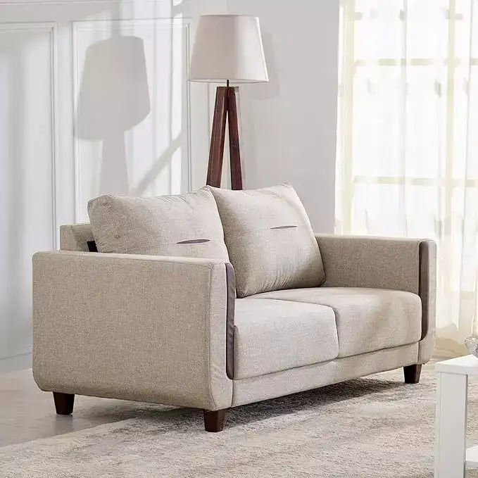 Image for HomeCentre3SeaterBerryFabricSofa