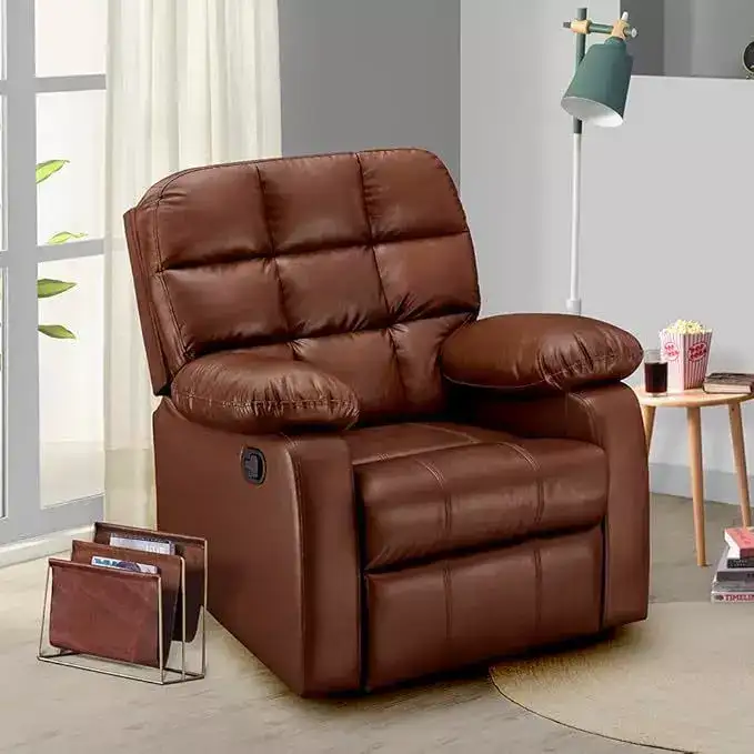 Image for SleepyheadRX5-SingleSeaterLeatheretteManualRecliner
