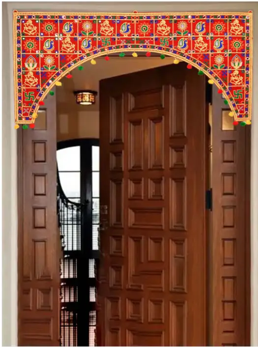 Image for AscensionRedTraditionalArtBigDoorBandarwal