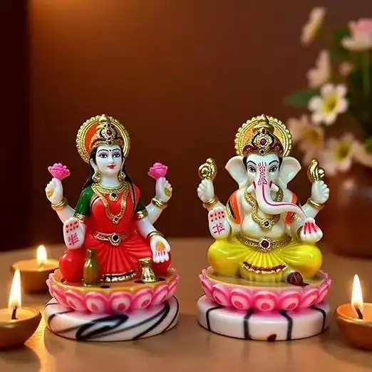 Image for UNOVATELaxmiGaneshIdolPair4-Inch