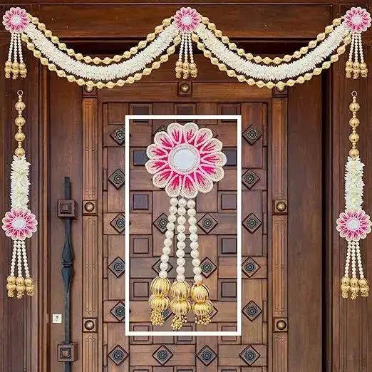 Image for DivyakoshFestivalGajraToranwithSideHanging