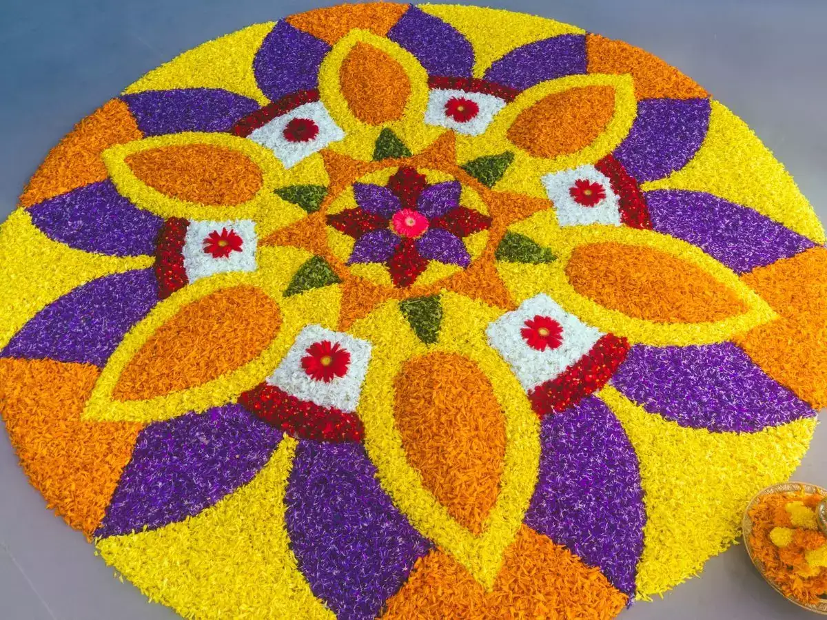 general Multi-Layered Color Rangoli