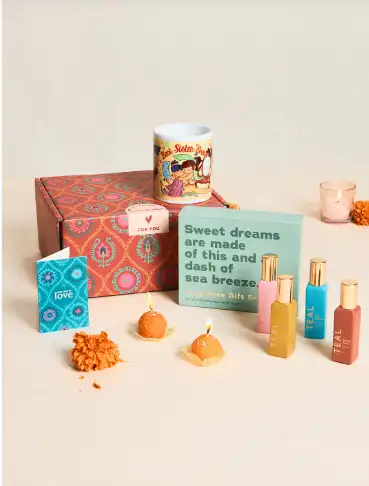 Image for ChumbakMugPerfume%26CardGiftSetForSister