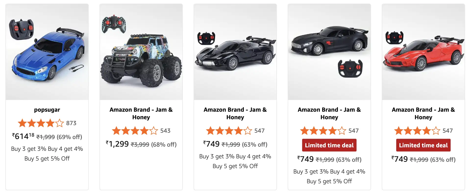 Image for Starting%E2%82%B9649-RCcars