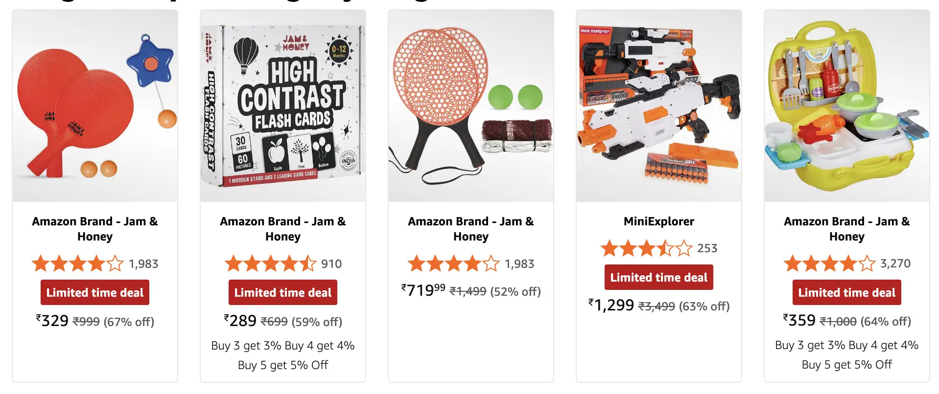 Image for Starting%E2%82%B9299-Excitingtoys%26games