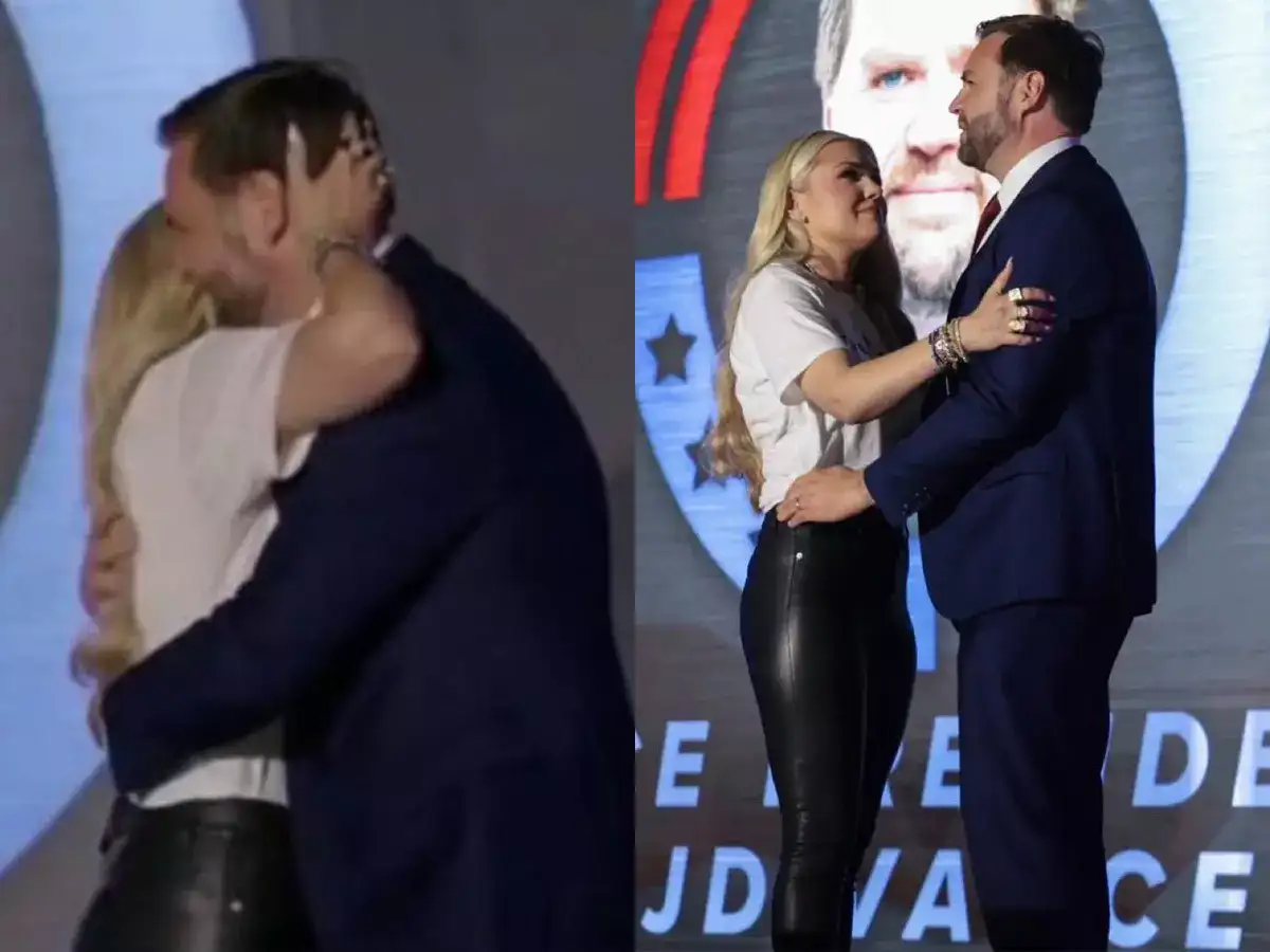 erika kirk and jd vance