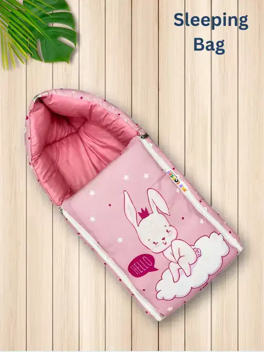 Image for NEWCOMERS-KidsPrintedCottonBabySleepingBag