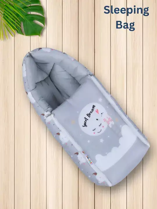 Image for NEWCOMERS-KidsPrintedCottonBabySleepingBag
