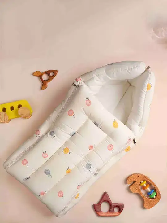 Image for KICKS%26CRAWL-FunFruityFriendsPrintedBabySleepingBag