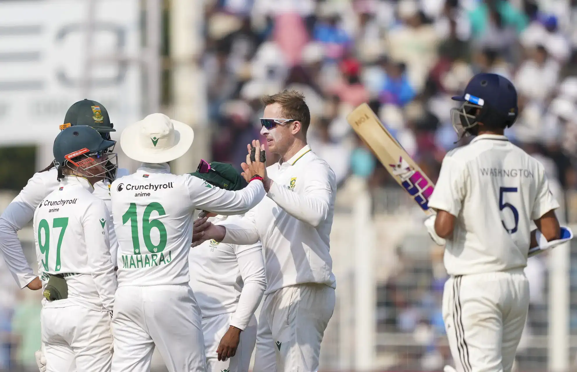 South Africa beat India by 30 runs in low-scoring Kolkata Test, take 1-0 lead