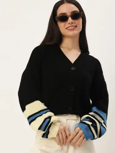 Image for Mast%26HarbourLongSleevesV-NeckCardigan