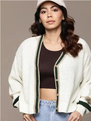 Image for RoadsterTheLifestyleCo.SelfDesignAcrylicCardigan