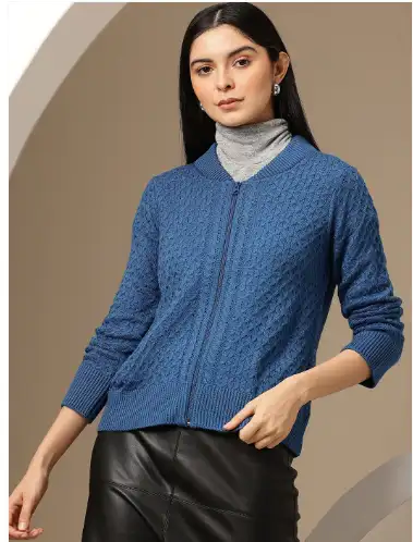 Image for ChemistrySelf-DesignedCableKnitCardigan