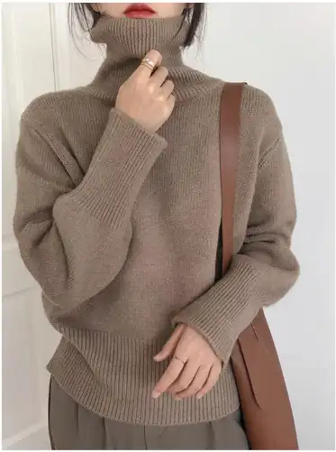 Image for StyleCastWomenTurtleNeckPullover