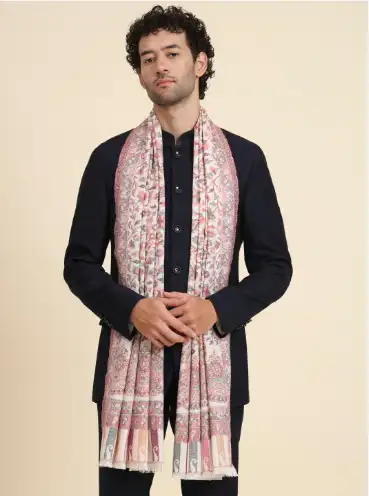 Image for ZamourMenWovenDesignStole