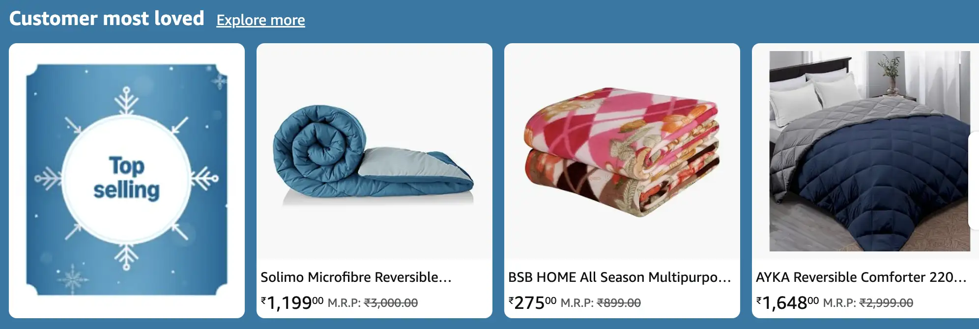 Image for Customers'favourites