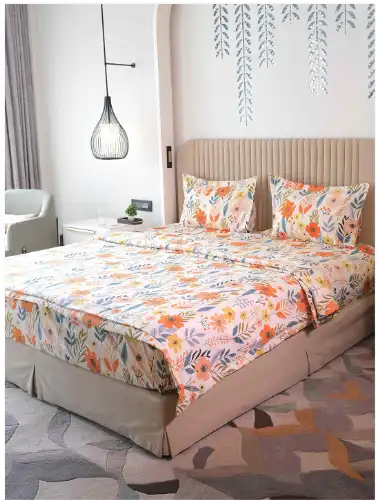 Image for PureDecorBeddingof4PiecesBedsheetSetwithComforter