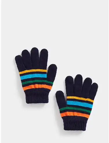 Image for MothercareBoysStripedHandGloves