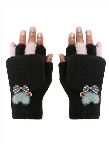 Image for FabSeasonsKidsFingerlessWinterGloves