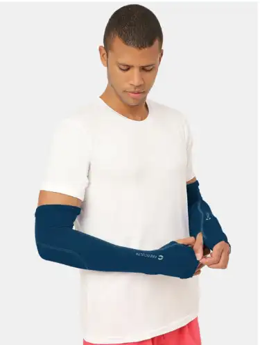 Image for FREECULTRBambooCottonAntibacterialArmSleevesGloves