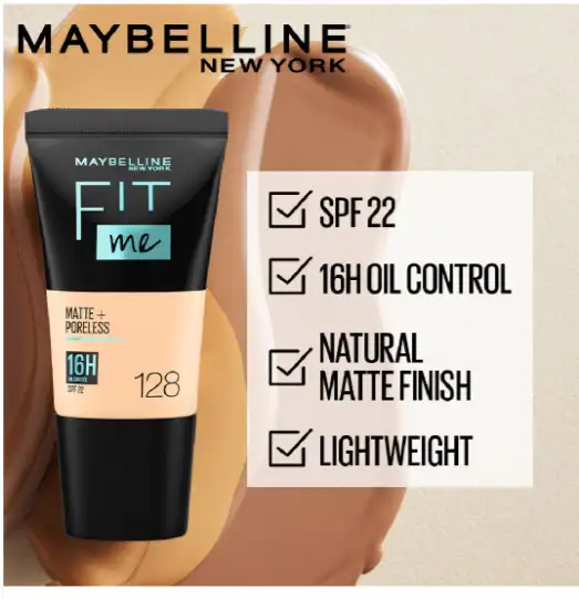 Image for MaybellineNewYorkFitMeMatte%2BPorelessLiquidFoundation
