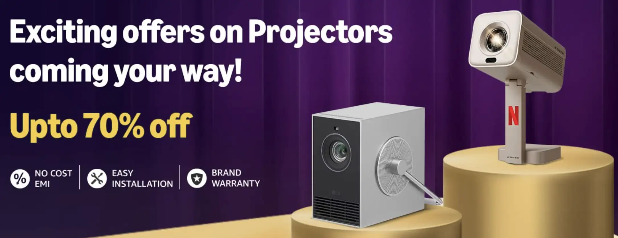 Image for AmazonProjectorSale2025