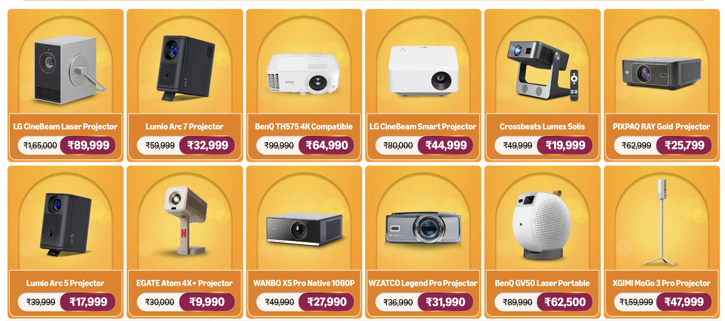 Image for TopDealsonProjectors