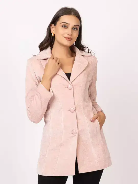 Image for TWENTYME-SingleBreastedFullSleeveButtonDownWinterWearOvercoat