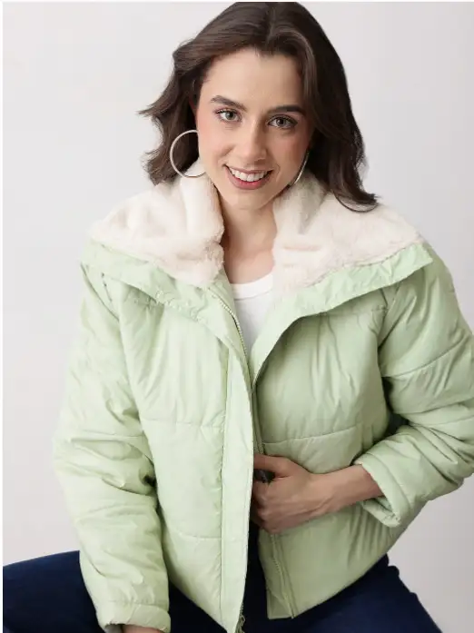Image for Mast%26HarbourFleeceCollarPufferJacket