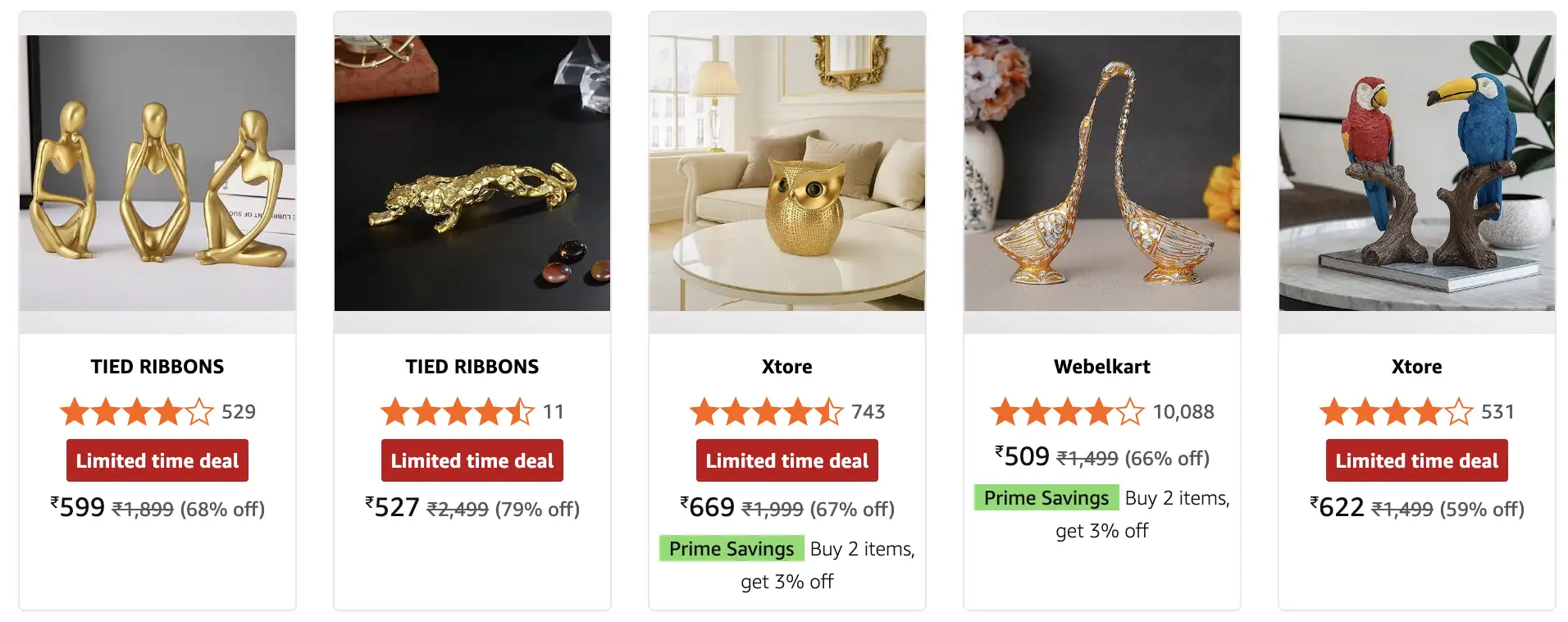 Image for ModernShowpiecesforHomed%C3%A9cor