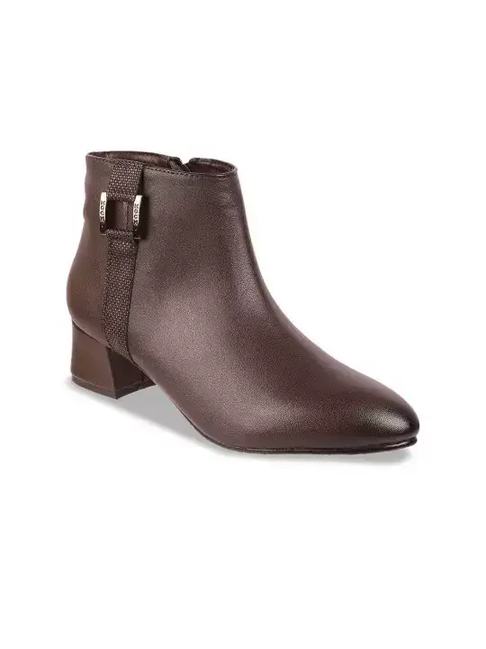 Image for Mochi-WomenSyntheticBlock-HeeledRegularBoots