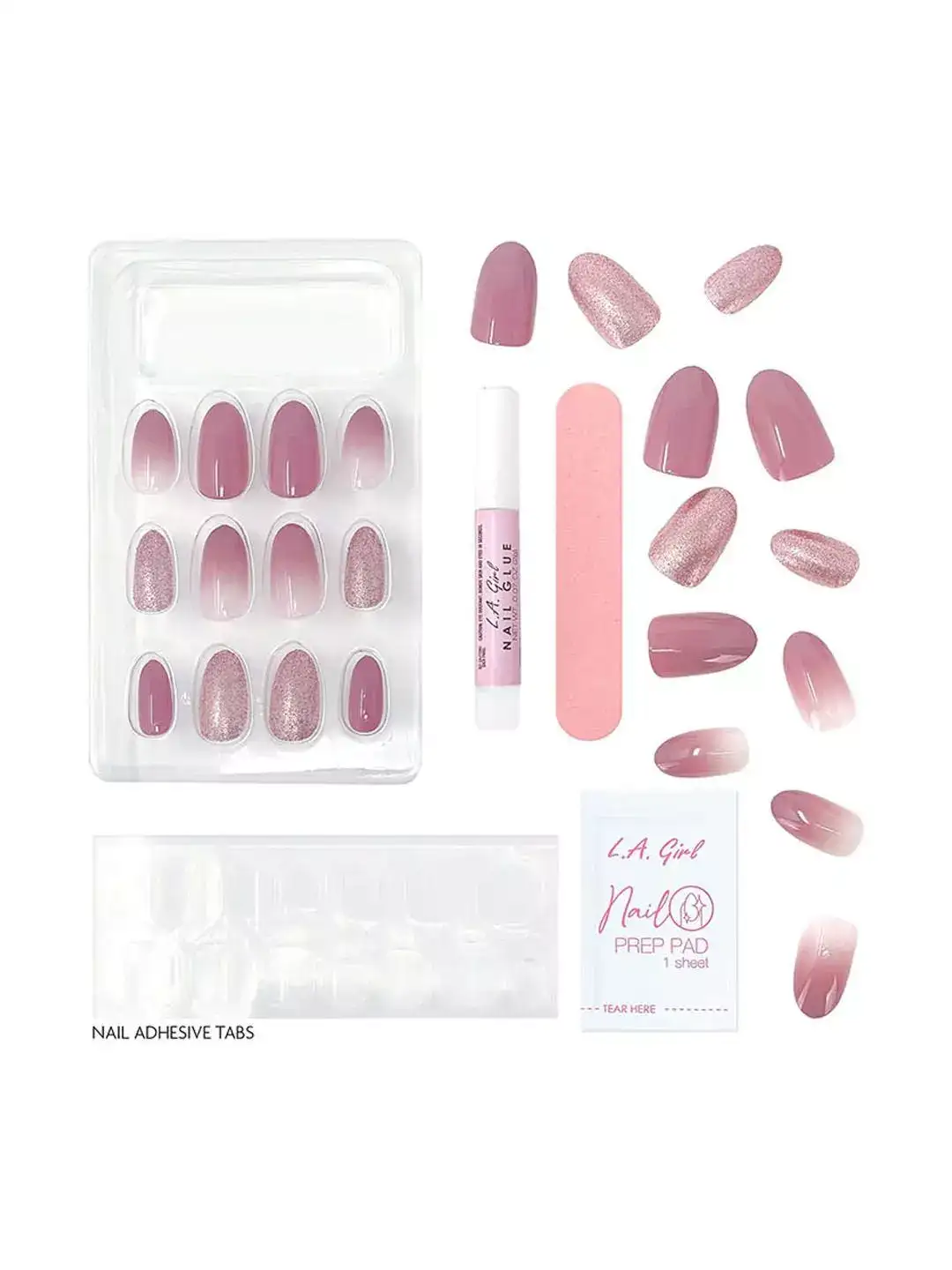 Image for L.AGirl-L.A.GirlLuxeShineNailFaveArtificialNail