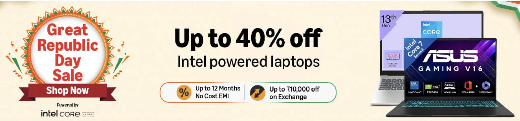 Image for IntelPoweredLaptops-Upto40%25off