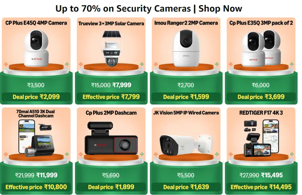 Image for Upto70%25offonSecurityCamera