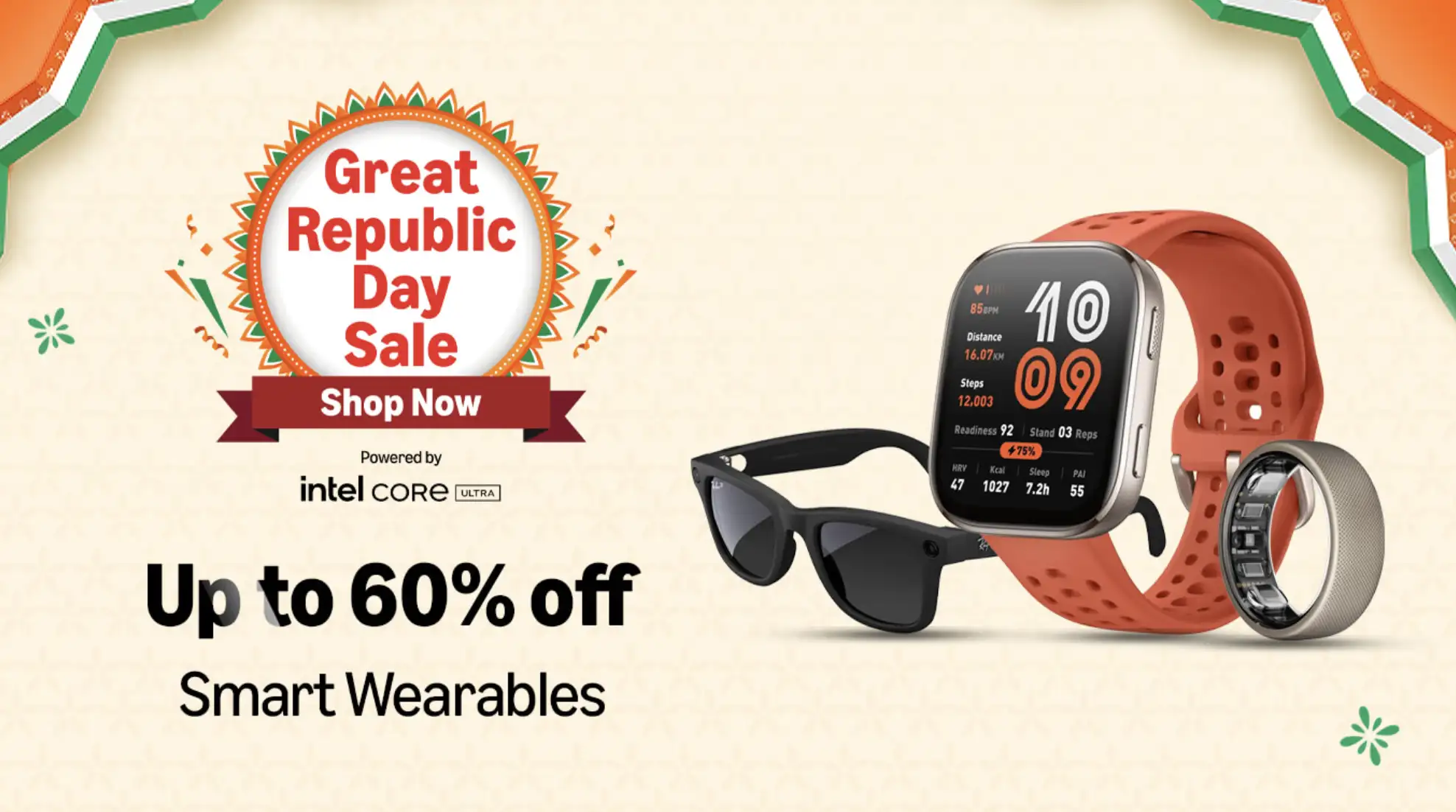 Image for WearablesUpto60%25OffatAmazonSale2026