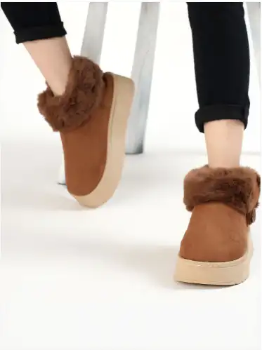 Image for CASSIEYWomenComfortableWinterFauxFurBoots