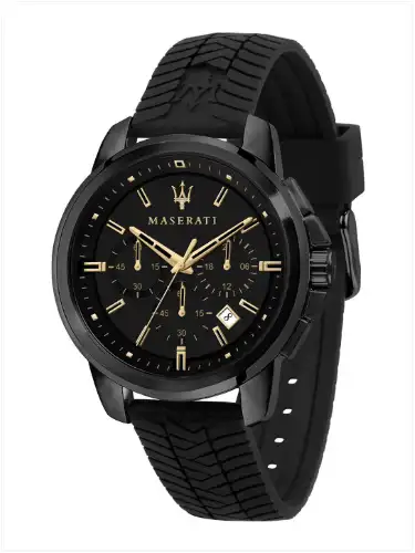 Image for MaseratiMenChronographAnalogueWatch