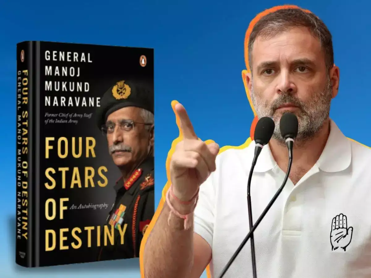 MM Naravane’s book 'Four Stars of Destiny' cited by Rahul Gandhi disappears from Amazon, Flipkart