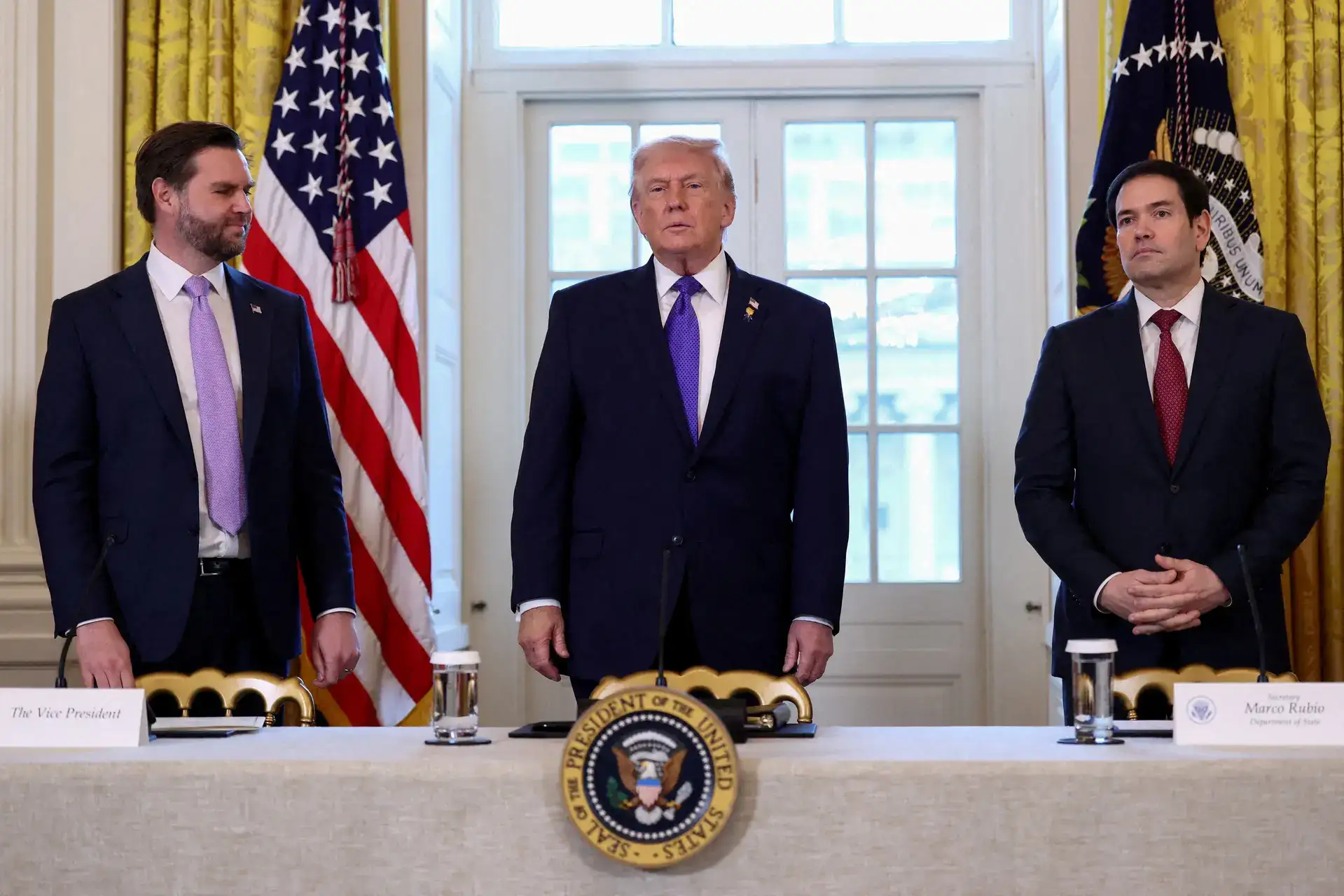 JD Vance or Marco Rubio? President Trump declines to take sides between the two in 2028 successor debate 