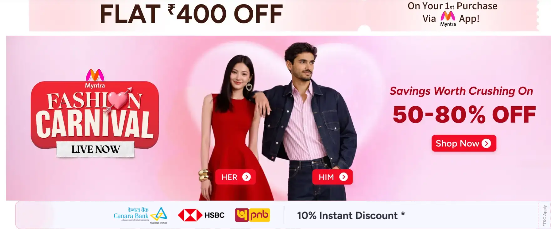 Image for MyntraFashionCarnival